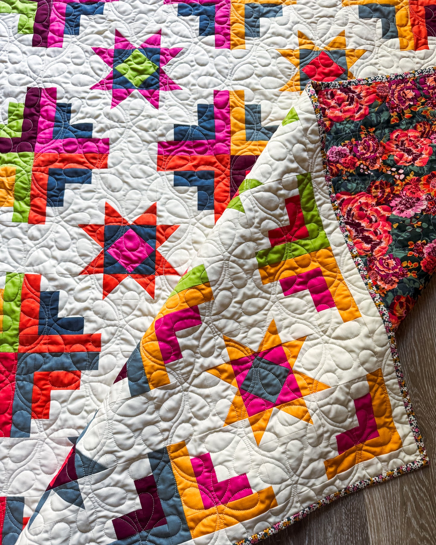 Solstice Burst Quilt Pattern (Print)