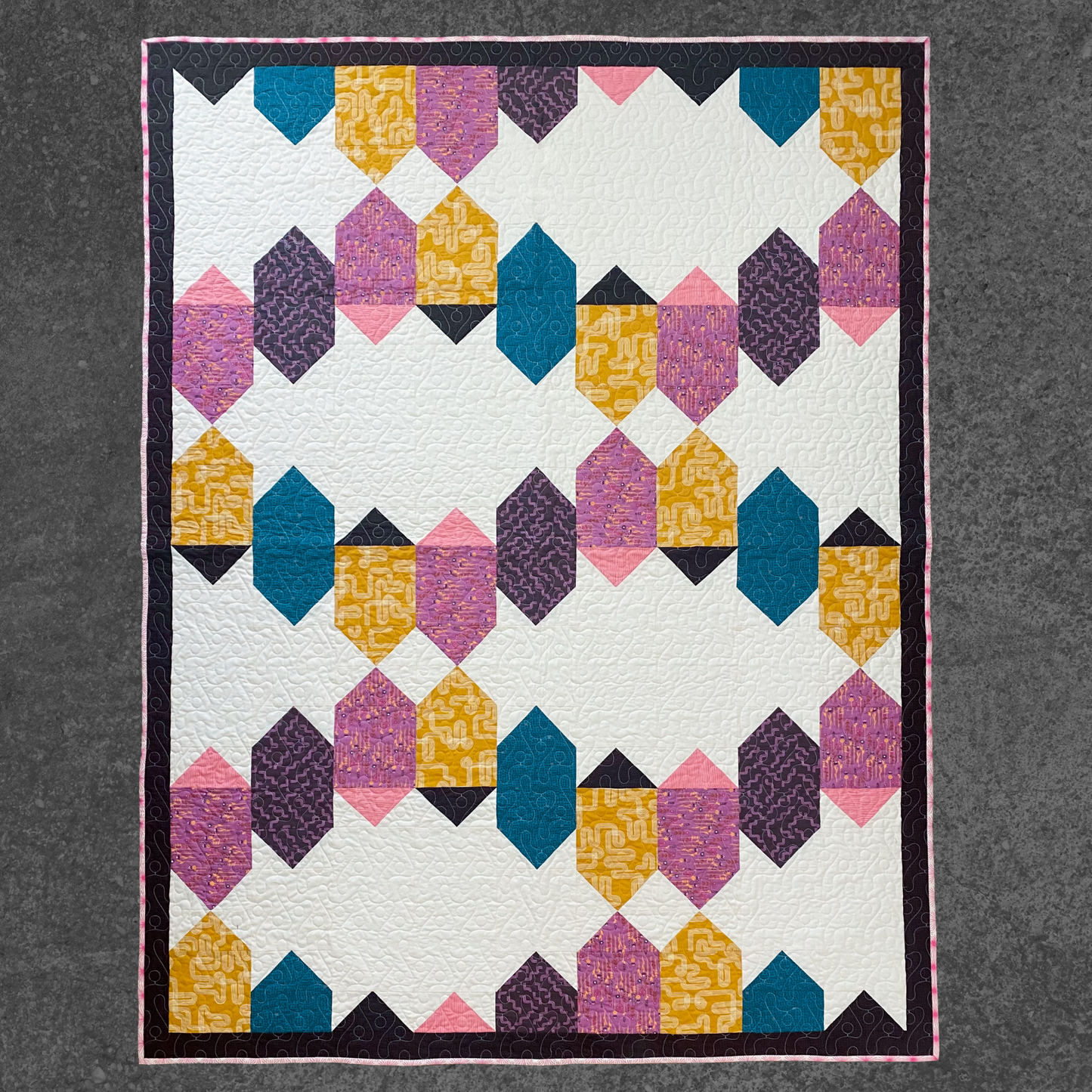 String Lanterns Quilt Pattern (Print)