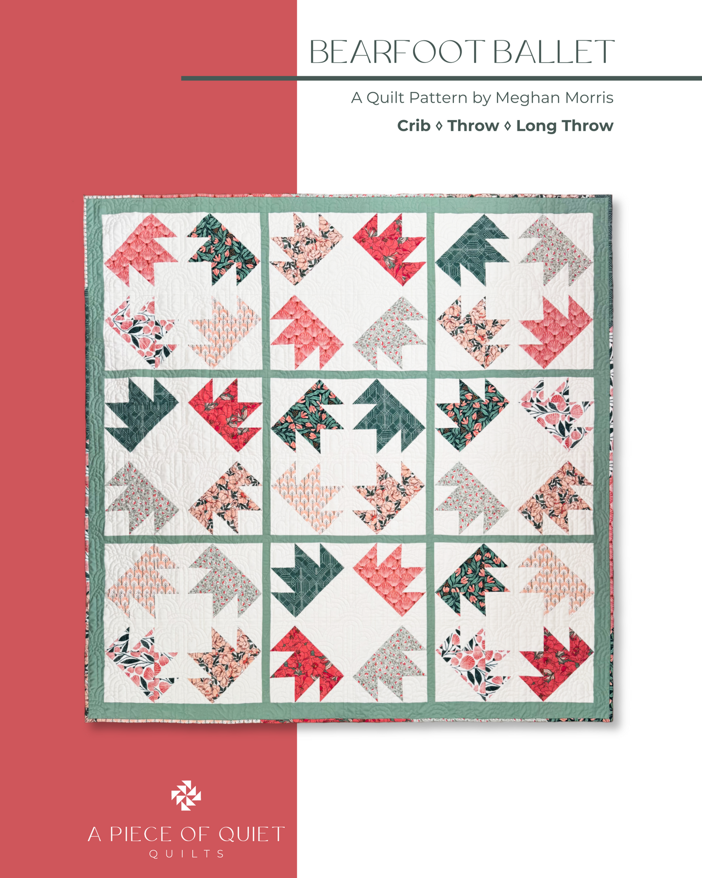 Bearfoot Ballet Quilt Pattern (PDF)