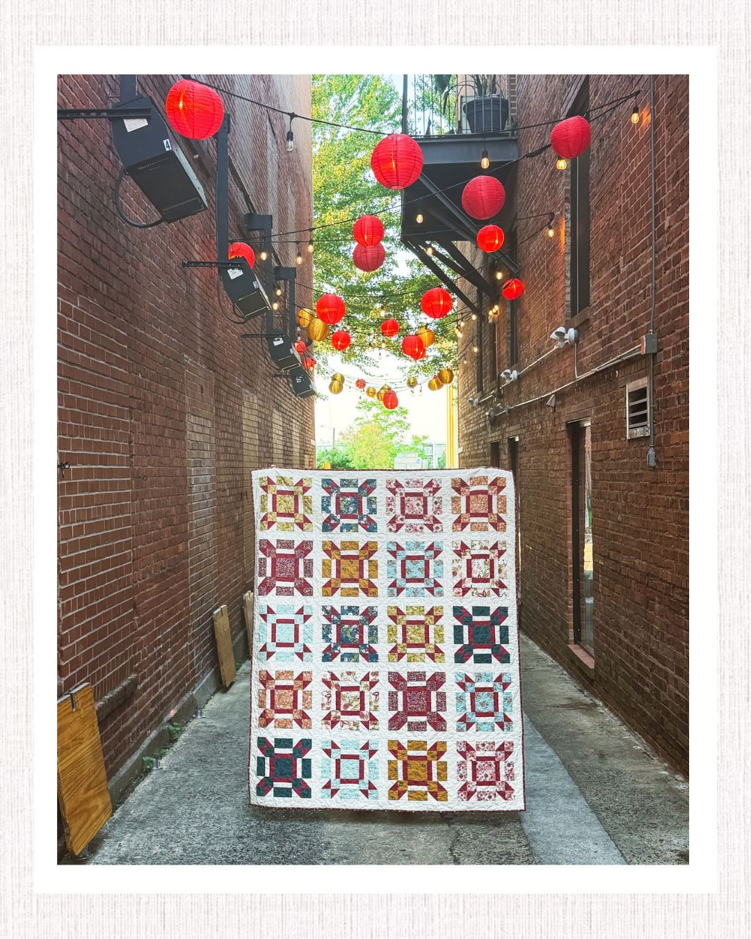 Bloomwork Quilt Pattern (Print)