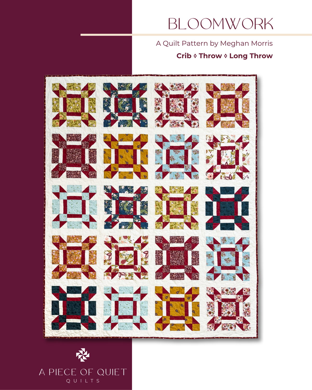 Bloomwork Quilt Pattern (PDF)