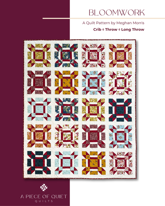 Bloomwork Quilt Pattern (PDF)