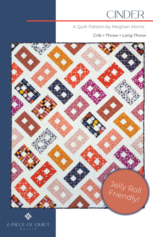 Cinder Quilt Pattern (Print)