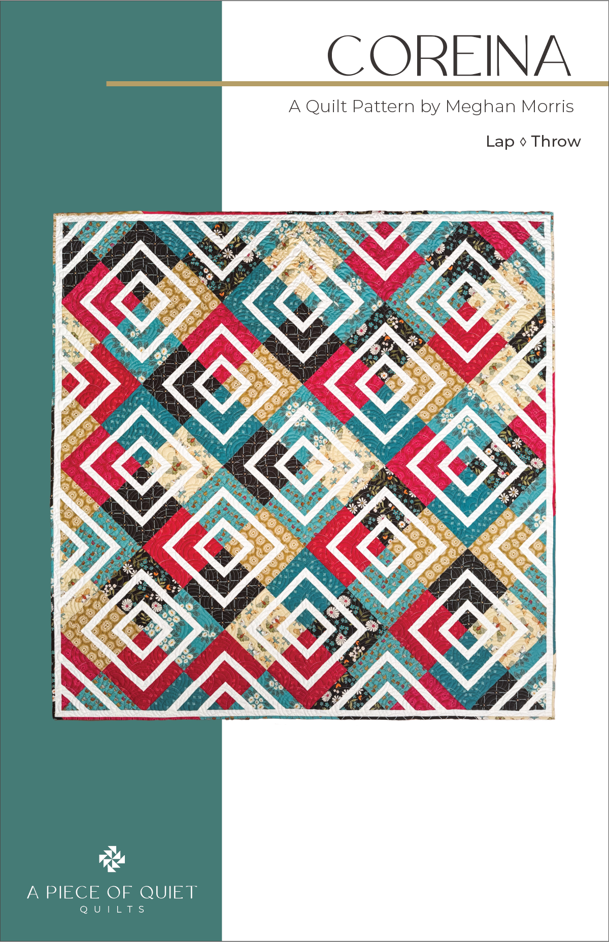 Coreina Quilt Pattern (Print)