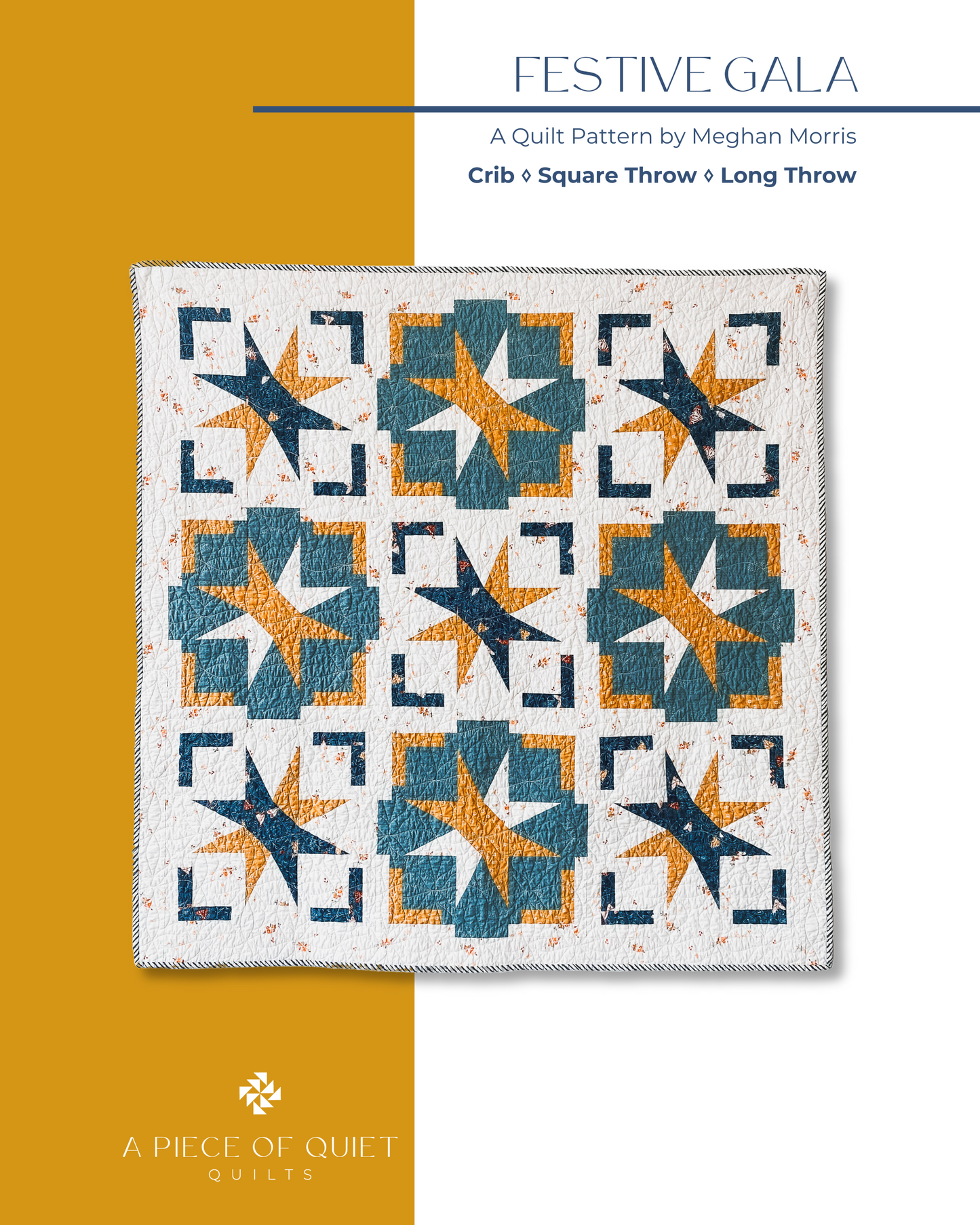 Festive Gala Quilt Pattern (PDF)