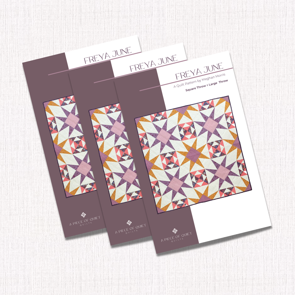 Freya June Quilt Pattern (Package of 3)
