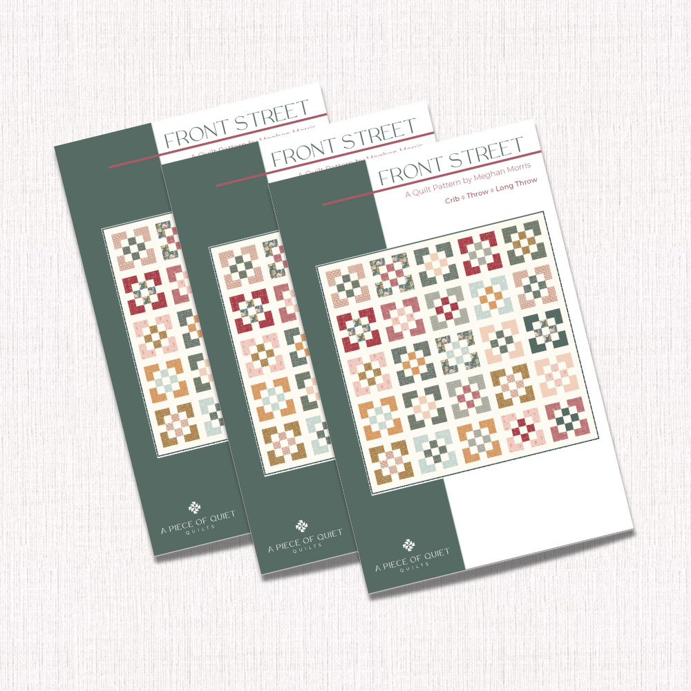Front Street Quilt Pattern (Package of 3)