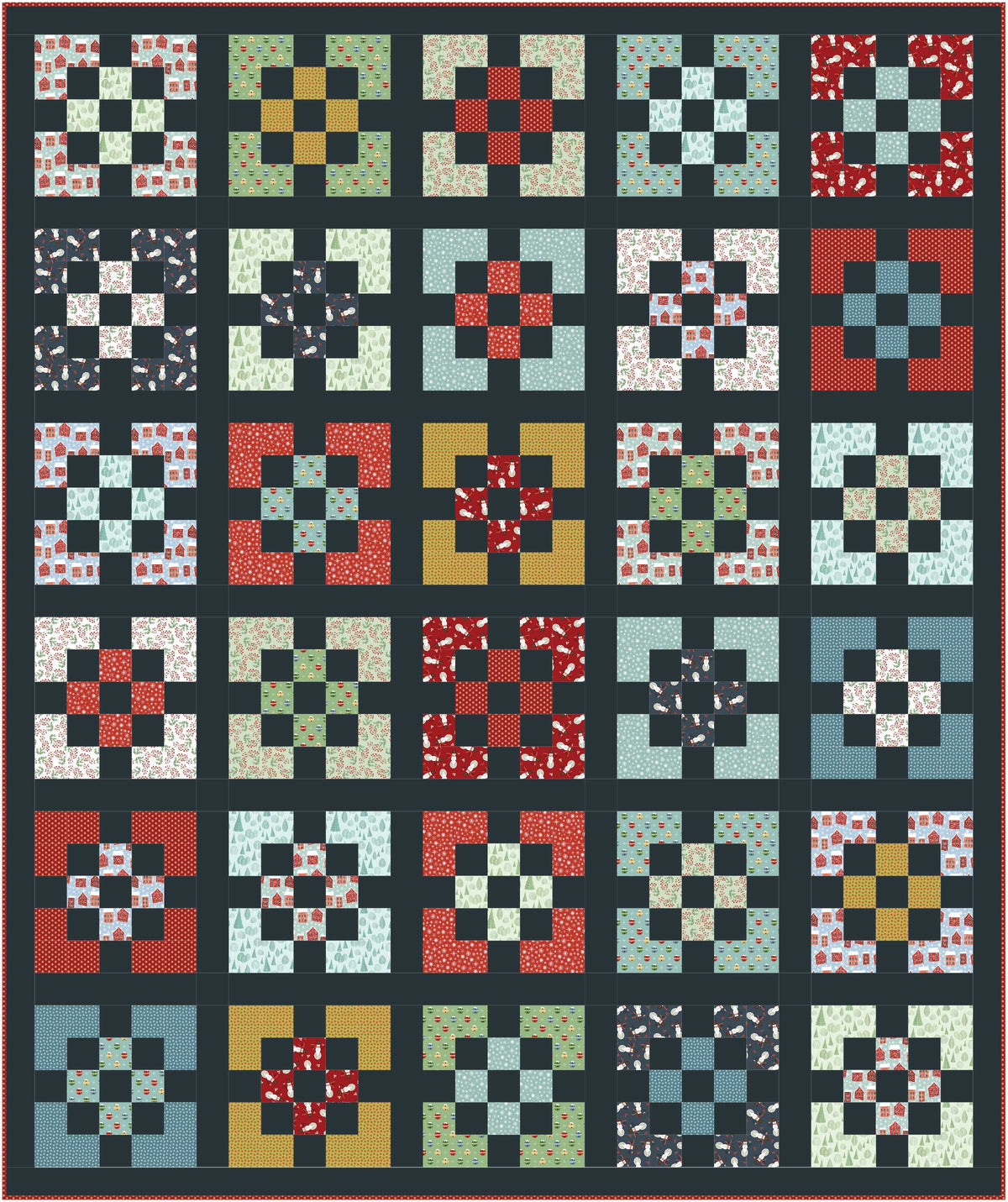 Front Street Quilt Pattern (PDF)
