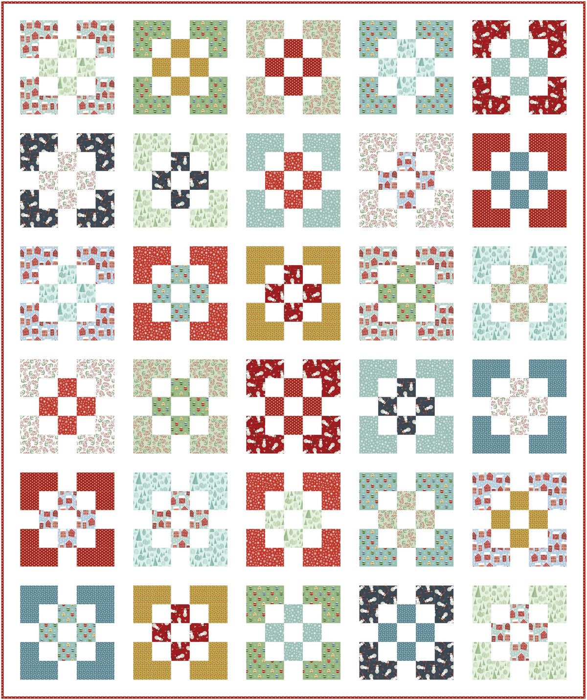 Front Street Quilt Pattern (PDF)