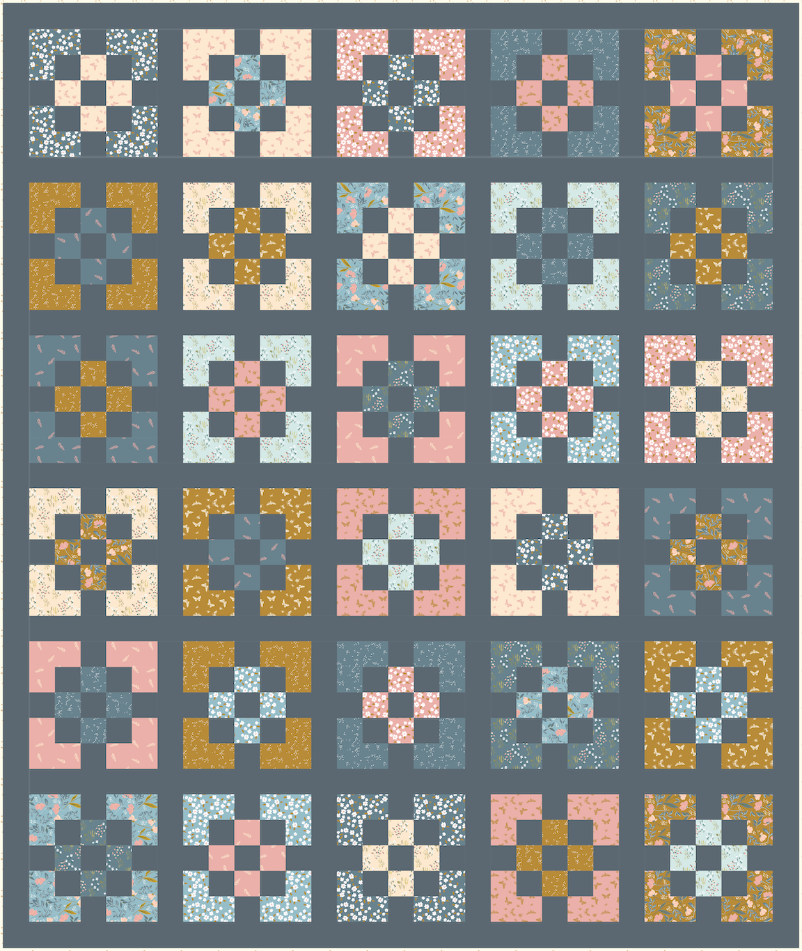 Front Street Quilt Pattern (PDF)