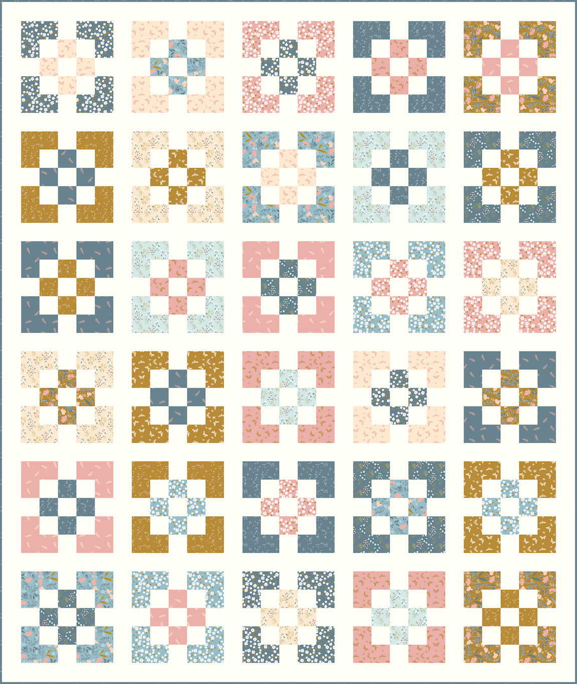Front Street Quilt Pattern (PDF)