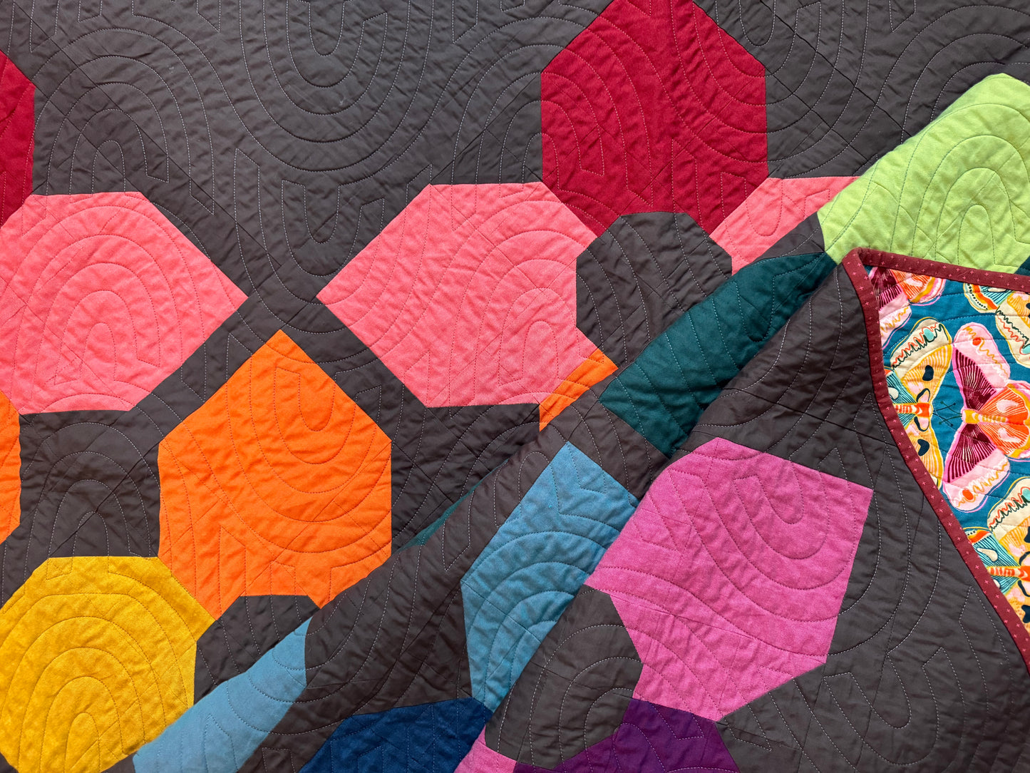 Orchid Garden Quilt Pattern (PDF)