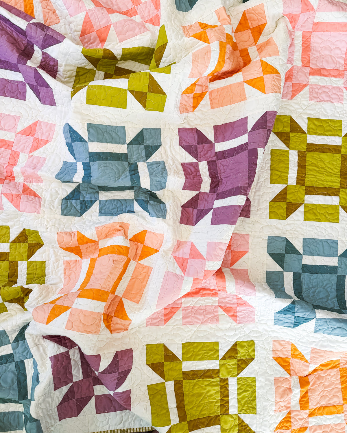 Bloomwork Quilt Pattern (Print)