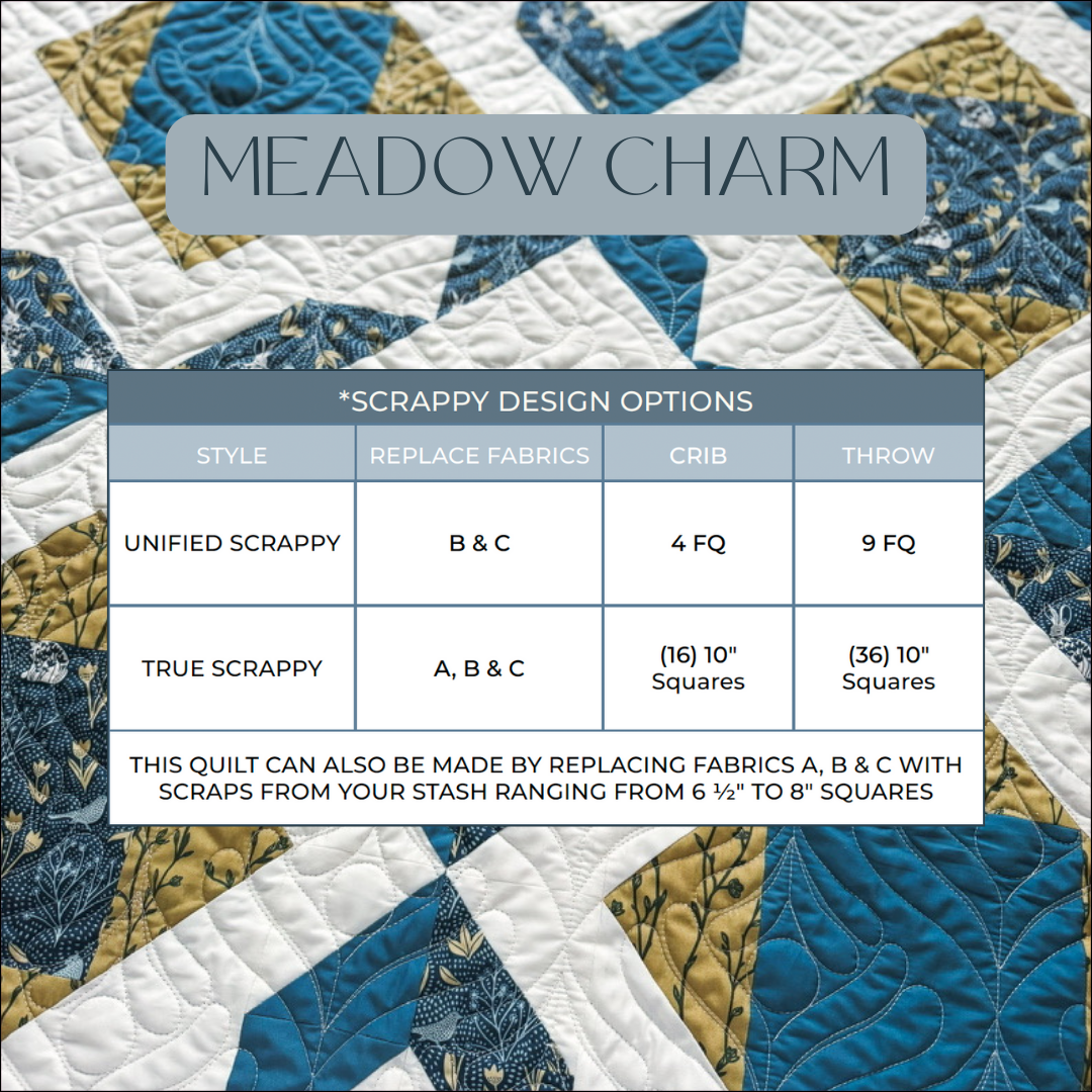 Meadow Charm Quilt Pattern (PDF)