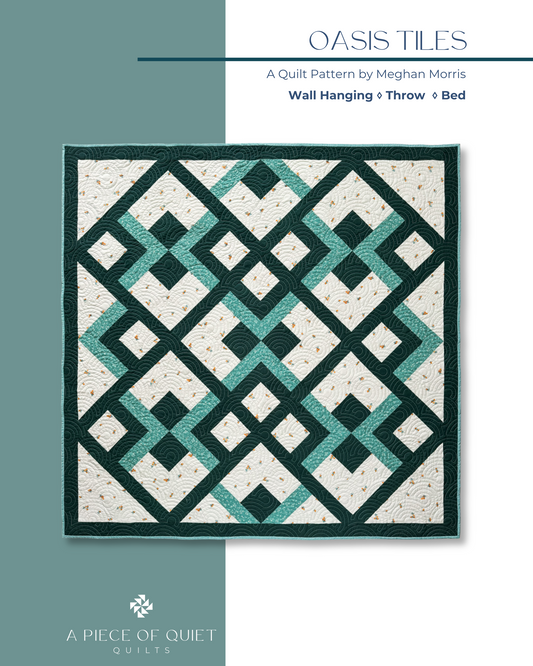 Oasis Tiles Quilt Pattern (PDF)