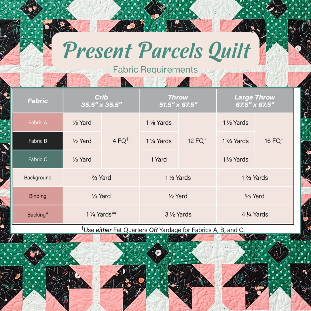 Present Parcels Quilt Pattern (PDF)
