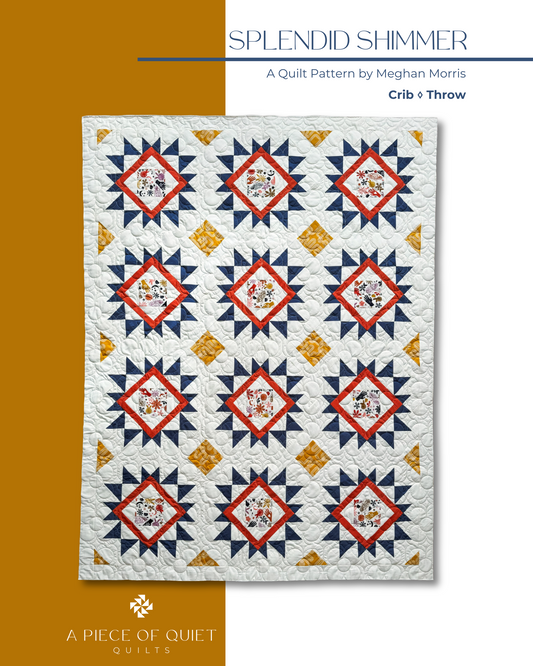 Splendid Shimmer Quilt Pattern (PDF)