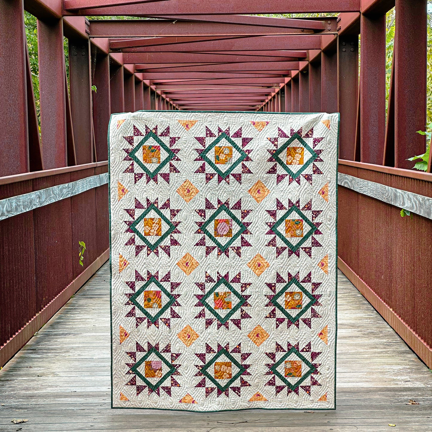 Splendid Shimmer Quilt Pattern (PDF)