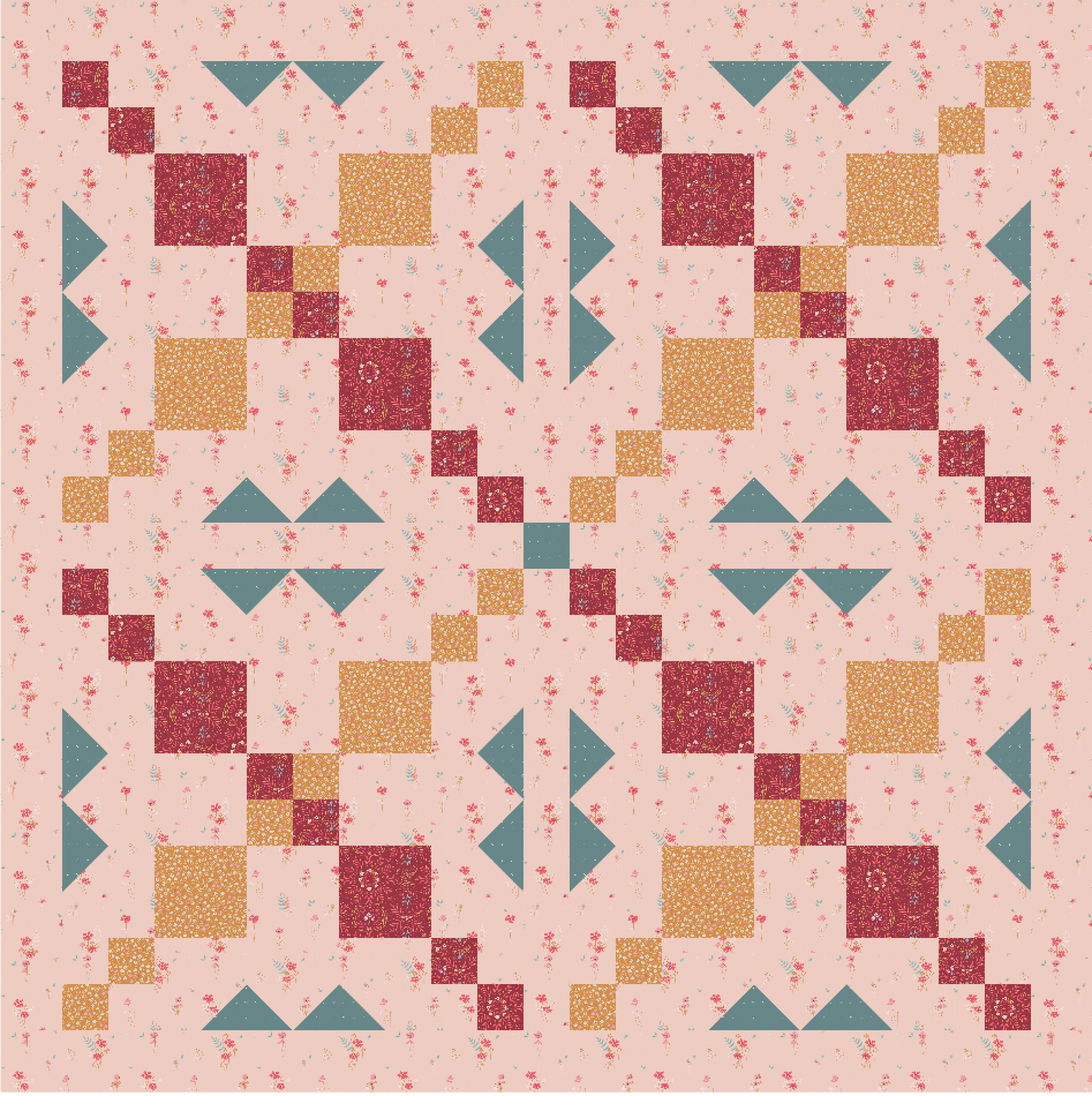 Siblings Quilt Pattern (PDF)