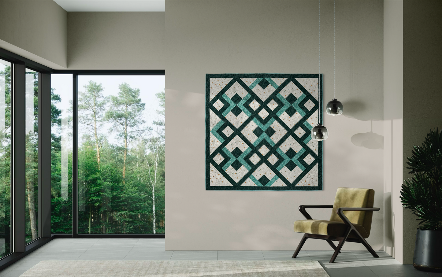 Oasis Tiles Quilt Pattern (PDF)