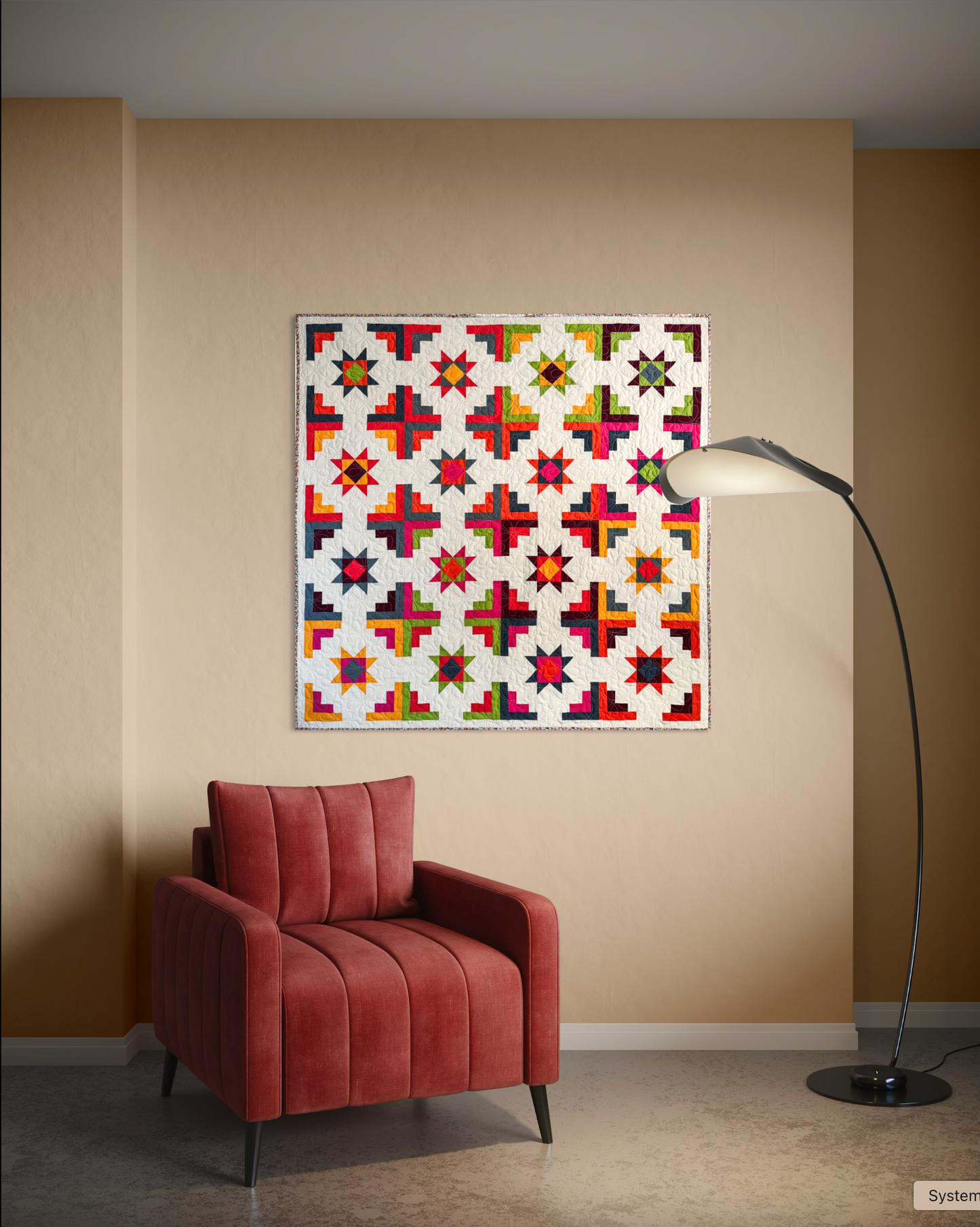 Solstice Burst Quilt Pattern (PDF)