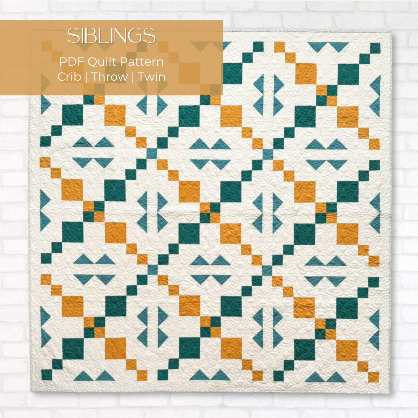 Siblings Quilt Pattern (PDF)