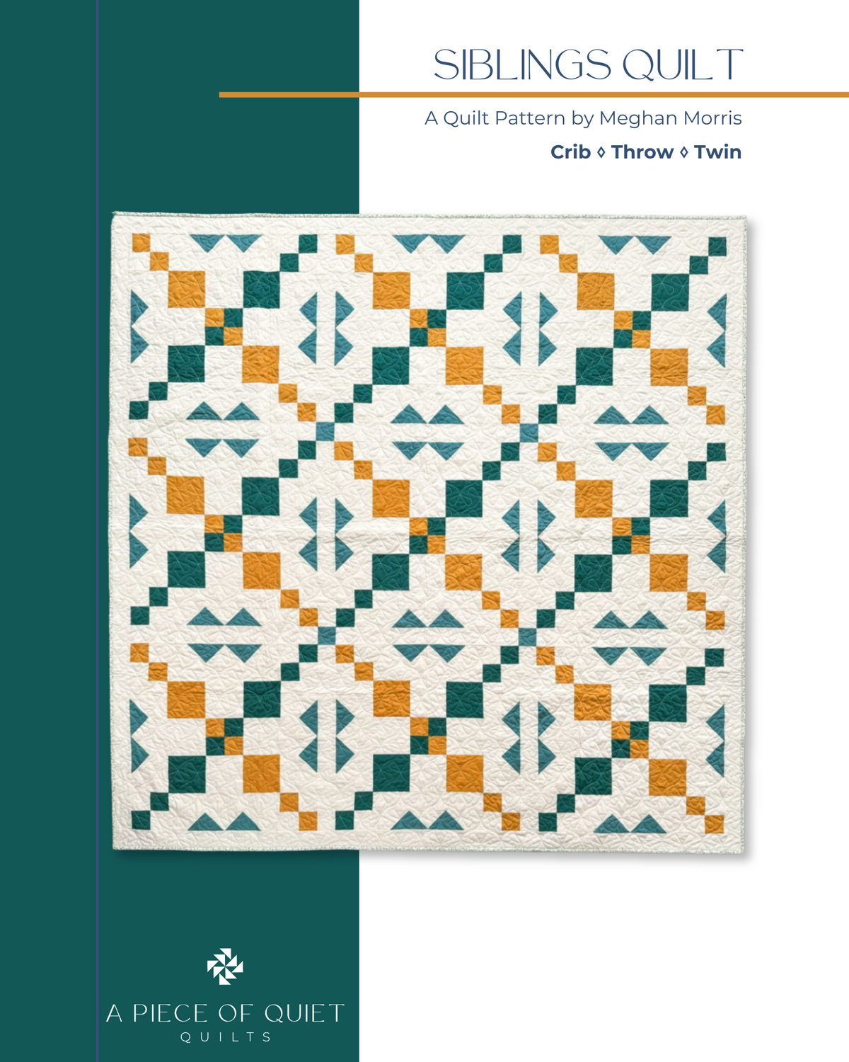 Siblings Quilt Pattern (PDF) – A Piece of Quiet Quilts