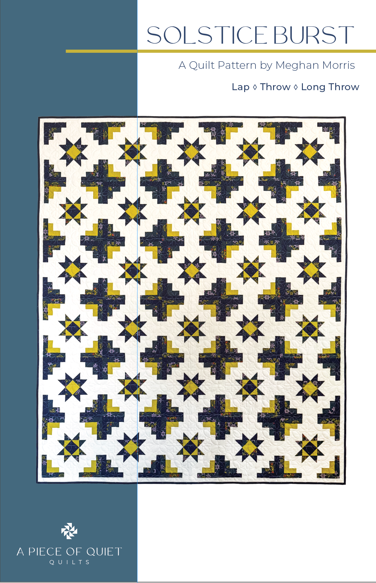 Solstice Burst Quilt Pattern (Print)