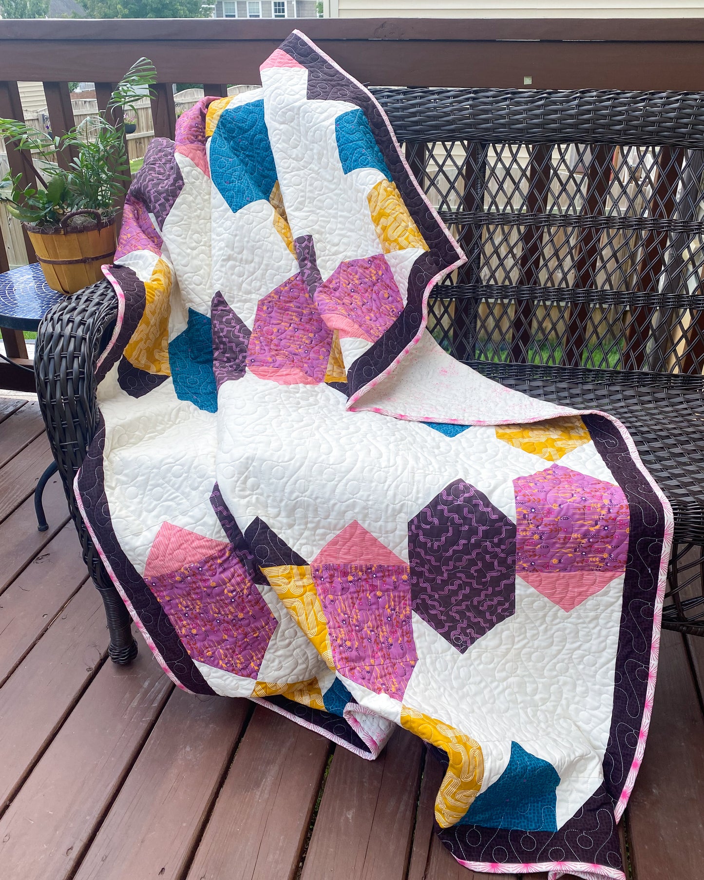String Lanterns Quilt Pattern (PDF)