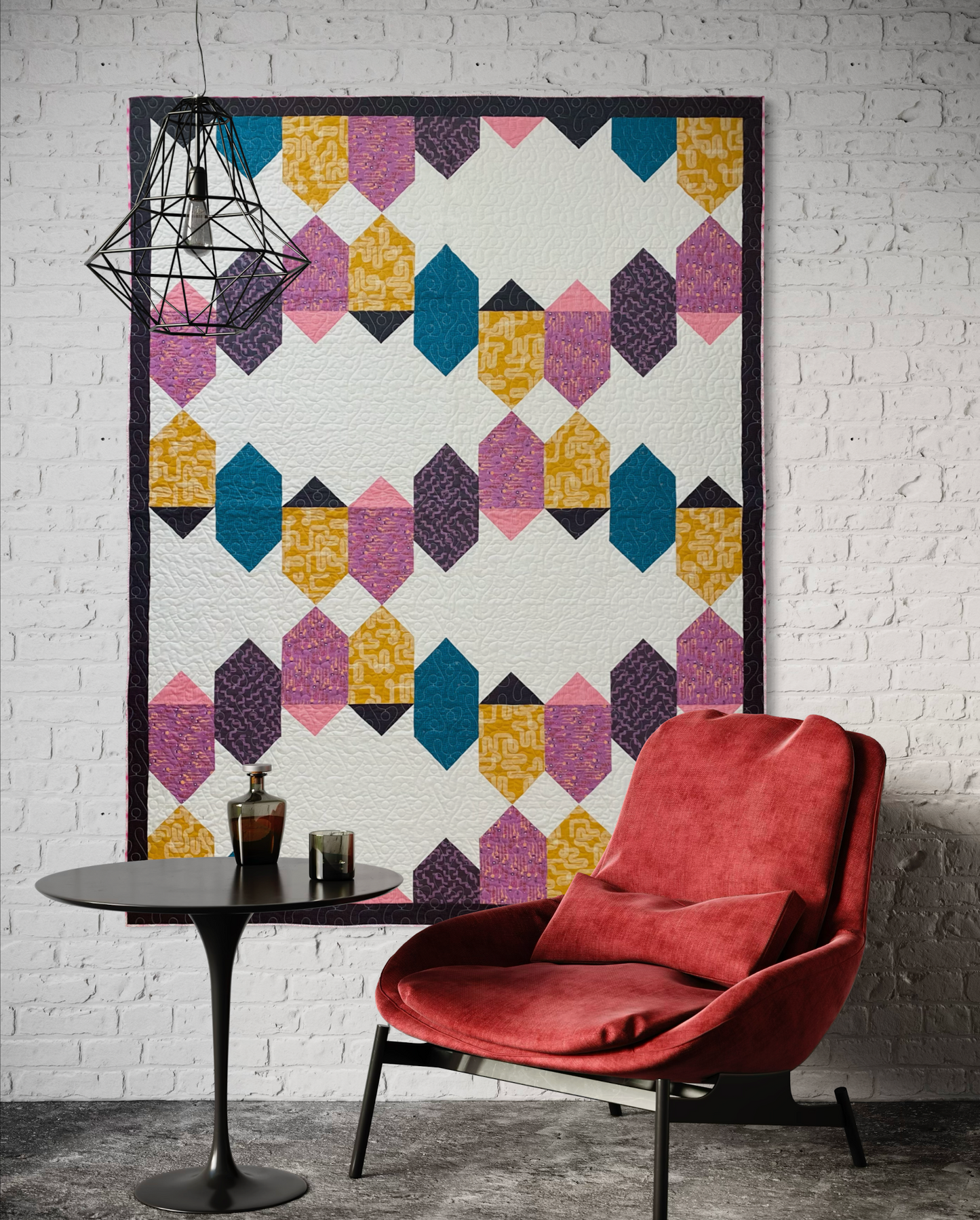 String Lanterns Quilt Pattern (PDF)