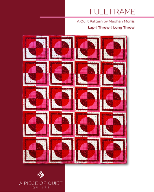 Full Frame Quilt Pattern (PDF)