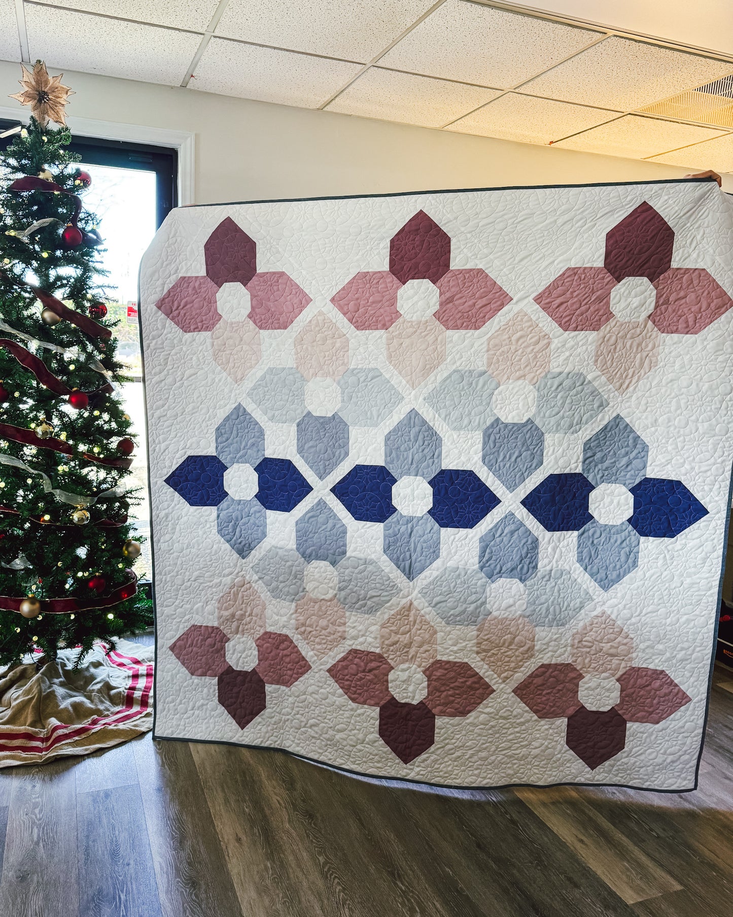 Orchid Garden Quilt Pattern (PDF)